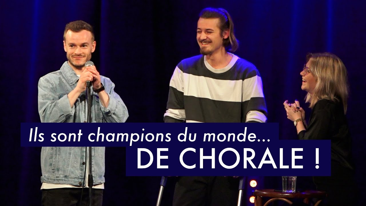 Les champions du monde… DE CHORALE ! 🤣